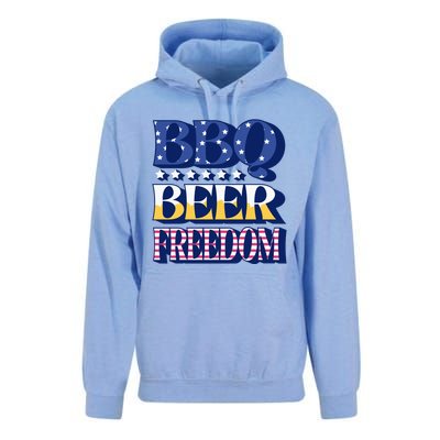 Bbq Beer Freedom Quote Gift Unisex Surf Hoodie