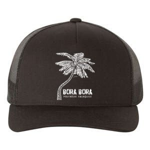 Bora Bora French Polynesia Palm Tree Yupoong Adult 5-Panel Trucker Hat