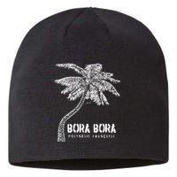 Bora Bora French Polynesia Palm Tree Sustainable Beanie