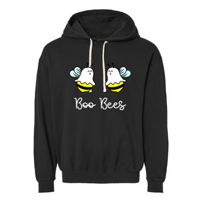 Boo Bees Funny Halloween Garment-Dyed Fleece Hoodie