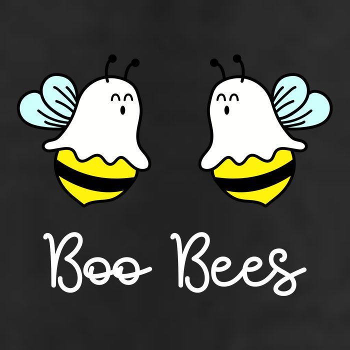 Boo Bees Funny Halloween Garment-Dyed Heavyweight T-Shirt