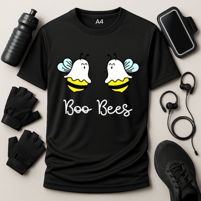 Boo Bees Funny Halloween Cooling Performance Crew T-Shirt