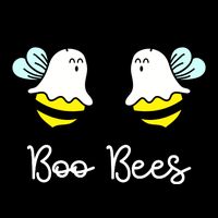 Boo Bees Funny Halloween Cooling Performance Crew T-Shirt