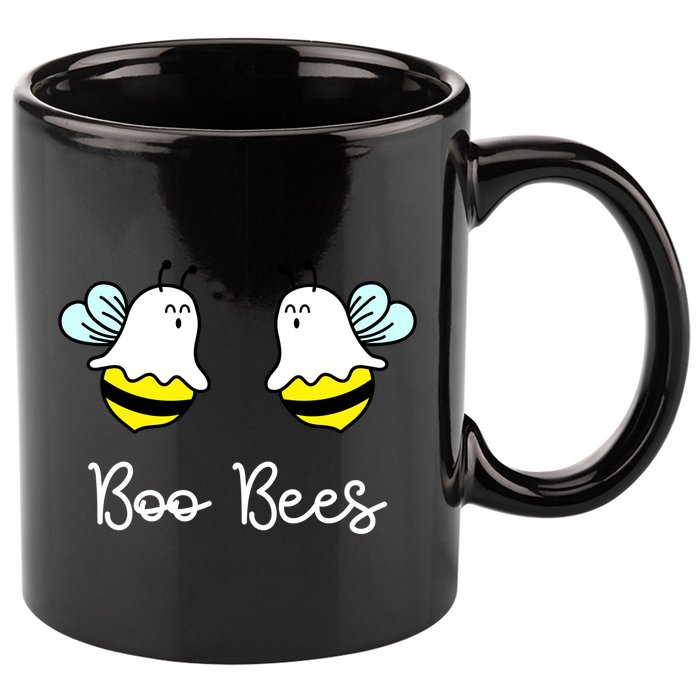 Boo Bees Funny Halloween 11oz C Handle Ceramic Mug