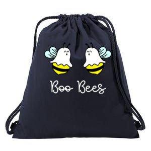 Boo Bees Funny Halloween Drawstring Bag