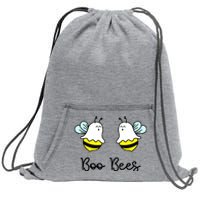 Boo Bees Funny Halloween Sweatshirt Cinch Pack Bag