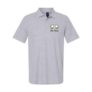 Boo Bees Funny Halloween Softstyle Adult Sport Polo