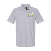 Boo Bees Funny Halloween Softstyle Adult Sport Polo