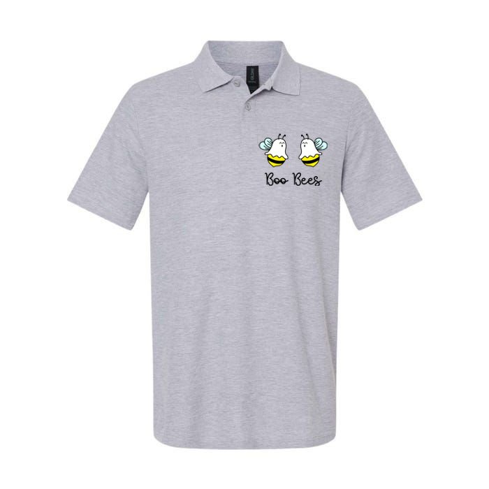 Boo Bees Funny Halloween Softstyle Adult Sport Polo