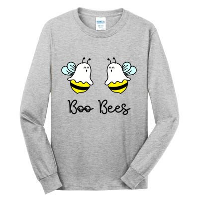 Boo Bees Funny Halloween Tall Long Sleeve T-Shirt