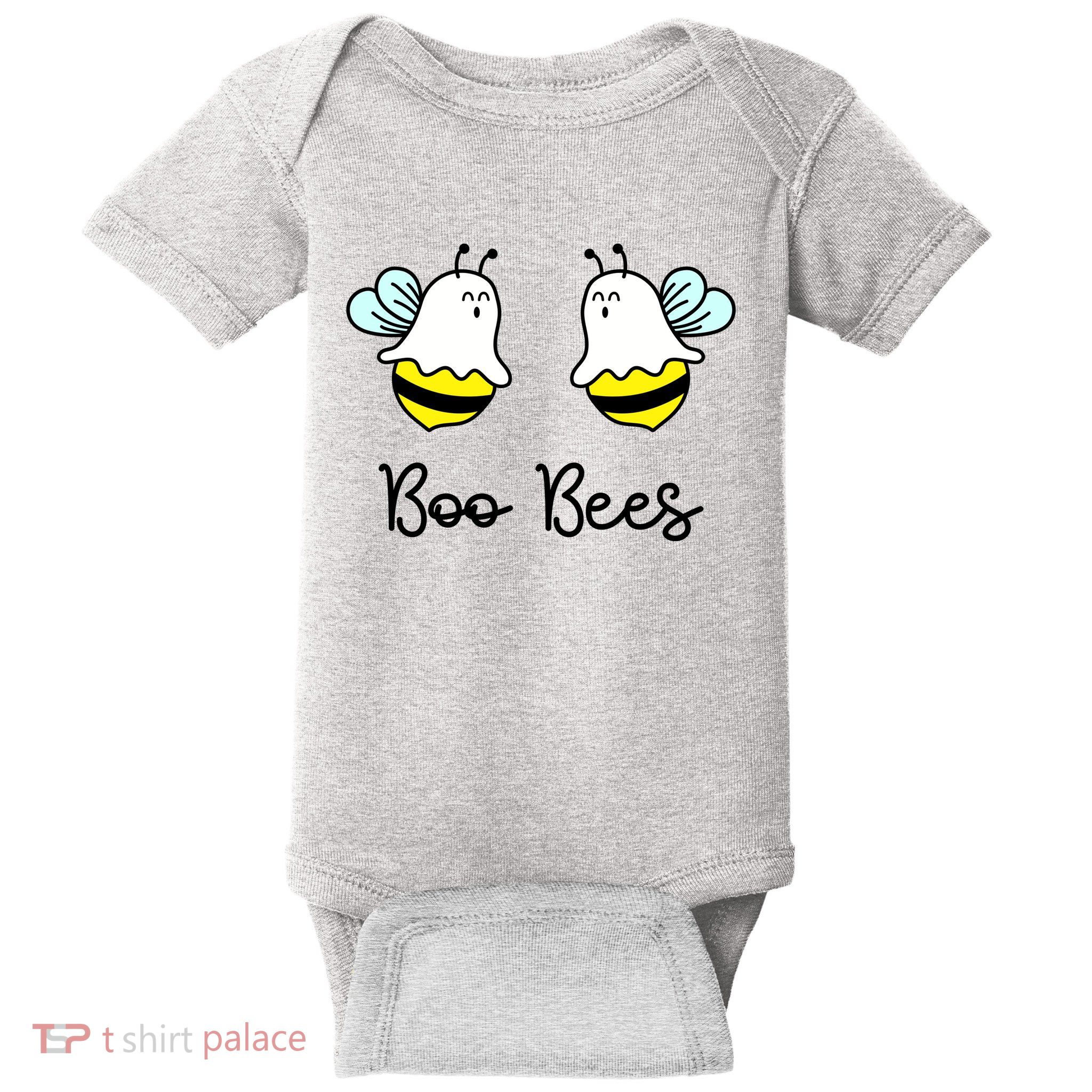 Boo Bees Funny Halloween Baby Bodysuit