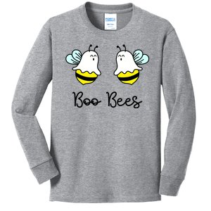 Boo Bees Funny Halloween Kids Long Sleeve Shirt