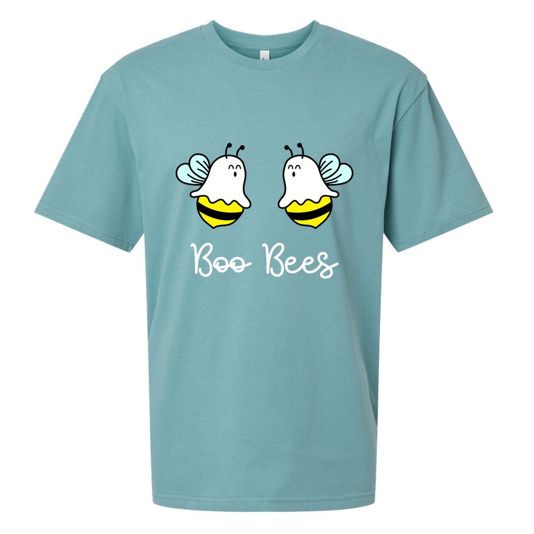 Boo Bees Funny Halloween Sueded Cloud Jersey T-Shirt