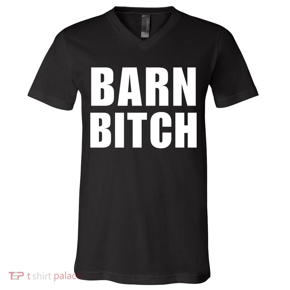 Barn Bitch Funny Saying Sarcastic Farming Farmer V-Neck T-Shirt