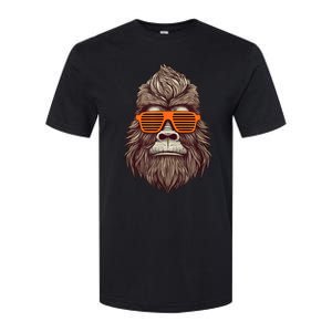 Bigfoot Birthday For Boy Cool Striped Animal Theme Party Softstyle CVC T-Shirt