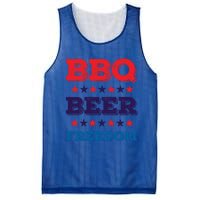 Bbq Beer Freedom Gift America Usa Party 4th Of July Gift Mesh Reversible Basketball Jersey Tank