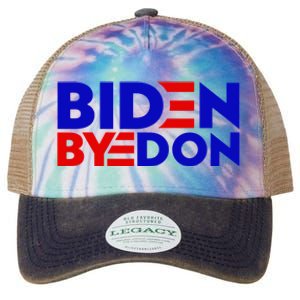 Biden Byedon Funny Politcal Anti Biden Legacy Tie Dye Trucker Hat