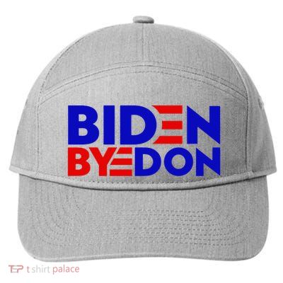 Biden Byedon Funny Politcal Anti Biden 7-Panel Snapback Hat