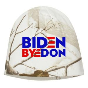 Biden Byedon Funny Politcal Anti Biden Kati - Camo Knit Beanie