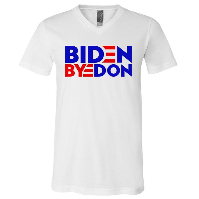 Biden Byedon Funny Politcal Anti Biden V-Neck T-Shirt