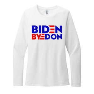 Biden Byedon Funny Politcal Anti Biden Womens CVC Long Sleeve Shirt