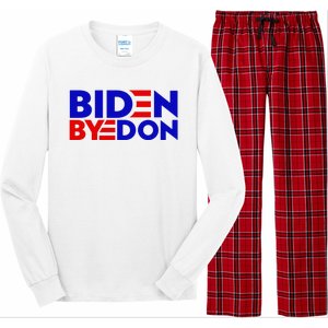 Biden Byedon Funny Politcal Anti Biden Long Sleeve Pajama Set