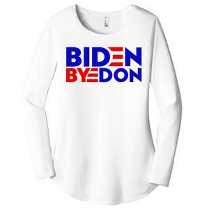 Biden Byedon Funny Politcal Anti Biden Women's Perfect Tri Tunic Long Sleeve Shirt