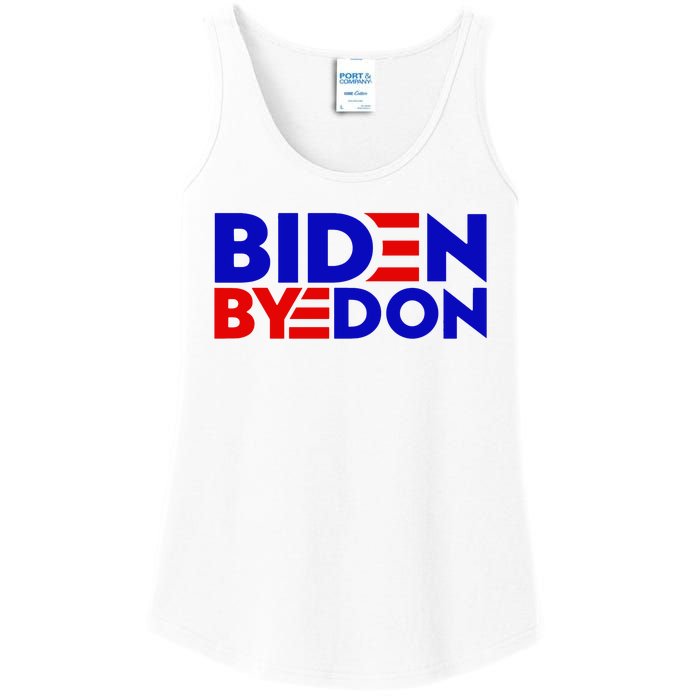 Biden Byedon Funny Politcal Anti Biden Ladies Essential Tank