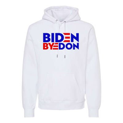 Biden Byedon Funny Politcal Anti Biden Premium Hoodie