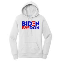 Biden Byedon Funny Politcal Anti Biden Women's Pullover Hoodie