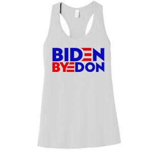 Biden Byedon Funny Politcal Anti Biden Women's Racerback Tank