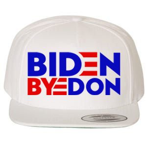 Biden Byedon Funny Politcal Anti Biden Wool Snapback Cap