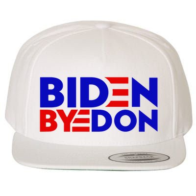 Biden Byedon Funny Politcal Anti Biden Wool Snapback Cap