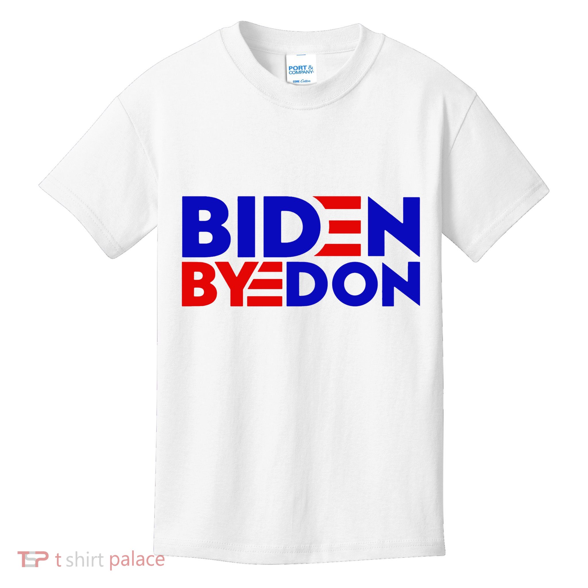 Biden Byedon Funny Politcal Anti Biden Kids T-Shirt