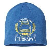 Bread Baking Feeding My Sourdough Is My Therapy Bread Baker Cool Gift Sustainable Beanie