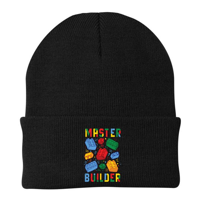 Brick Builder Funny Blocks Building Master Builder Knit Cap Winter Beanie