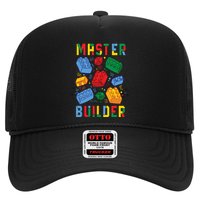 Brick Builder Funny Blocks Building Master Builder Trucker Hat