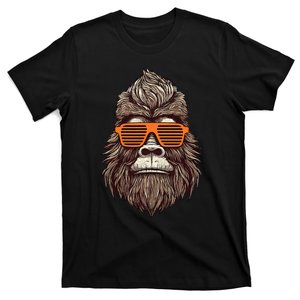 Bigfoot Birthday for Cool Striped Animal Theme Party T-Shirt