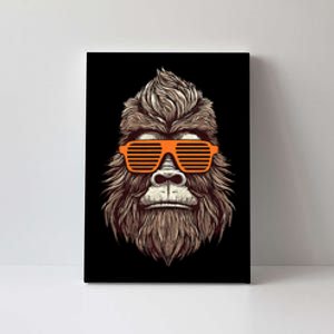 Bigfoot Birthday for Cool Striped Animal Theme Party Canvas