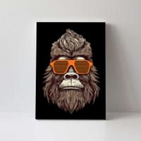 Bigfoot Birthday for Cool Striped Animal Theme Party Canvas