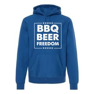 Bbq Beer Freedom Gift Premium Hoodie