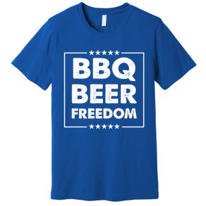 Bbq Beer Freedom Gift Premium T-Shirt