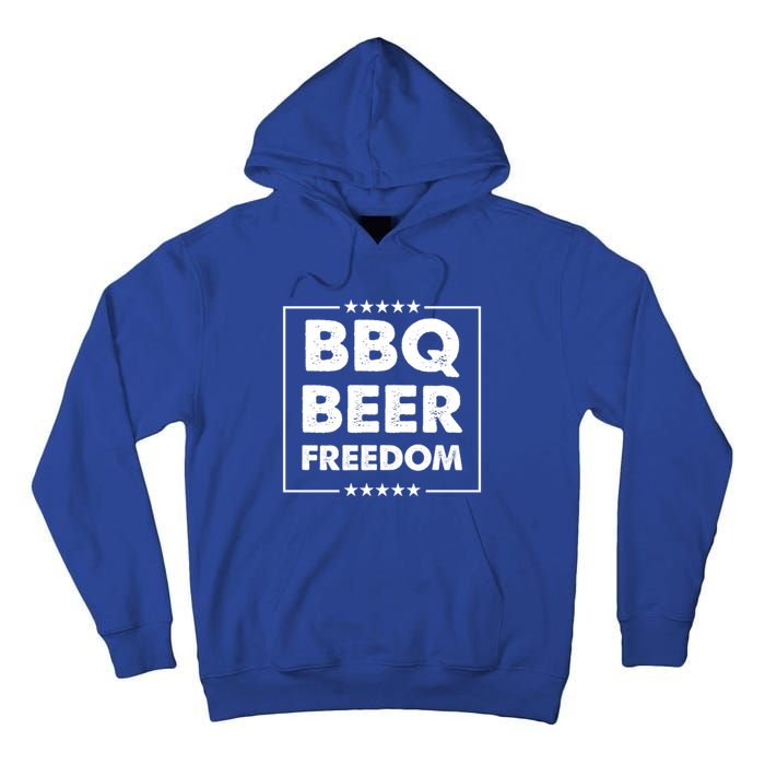 Bbq Beer Freedom Gift Tall Hoodie