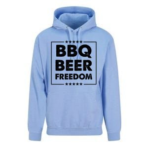 Bbq Beer Freedom Gift Unisex Surf Hoodie