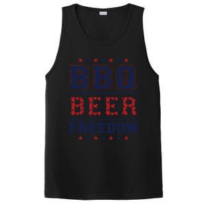 Bbq Beer Freedom Great Gift PosiCharge Competitor Tank