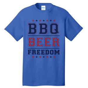 Bbq Beer Freedom Great Gift Tall T-Shirt