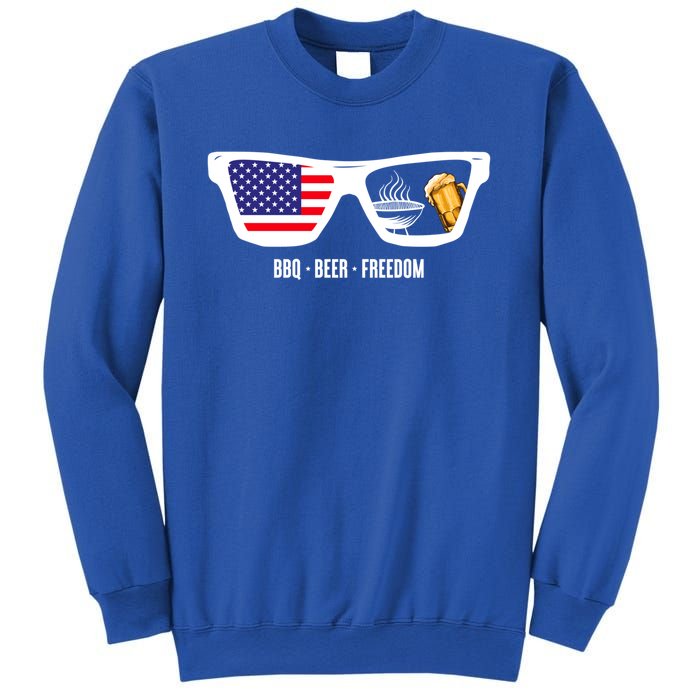 Bbq Beer Freedom Gift Sweatshirt