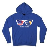 Bbq Beer Freedom Gift Tall Hoodie