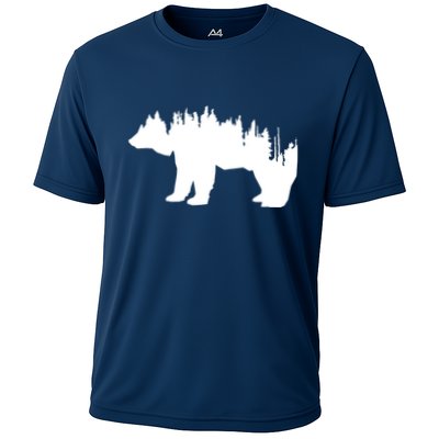 Brown Bear Forest Nature Performance Shirt