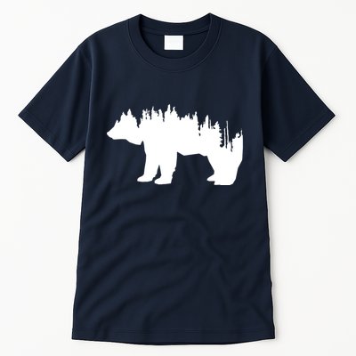 Brown Bear Forest Nature Tall T-Shirt